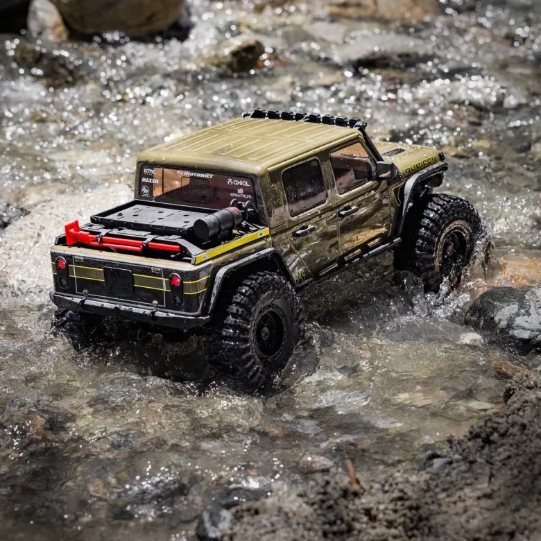 NEUAxial AXI-2443T2SCX10 III Jeep JT Gladiator 4X4 Brushed RockCrawler RTR 1:10 Grün