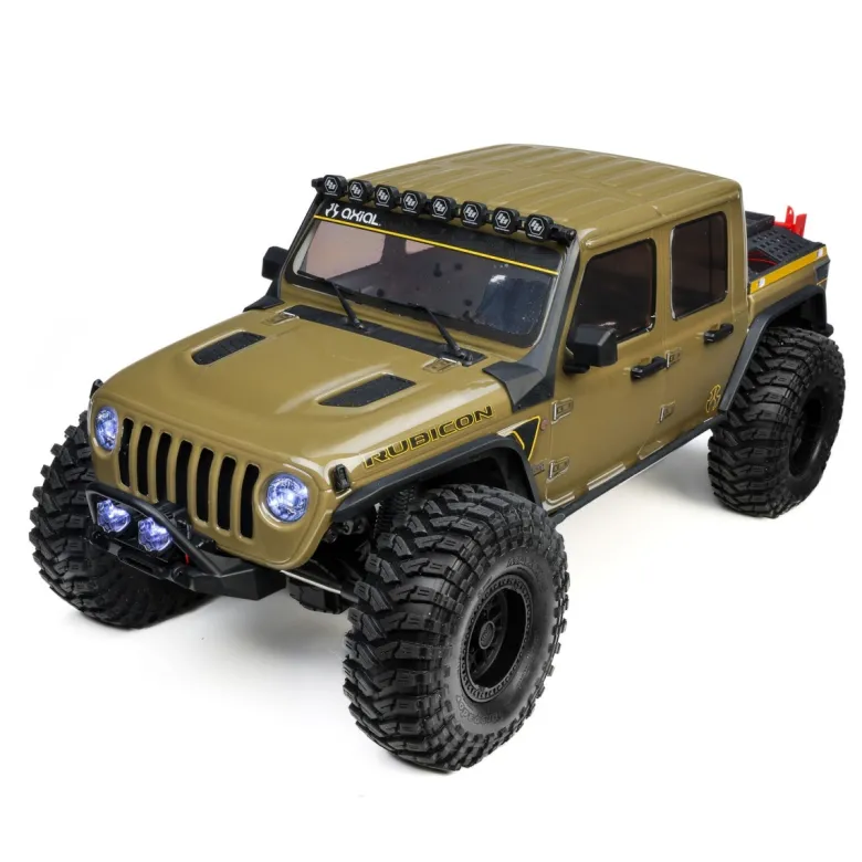 NEUAxial AXI-2443T2SCX10 III Jeep JT Gladiator 4X4 Brushed RockCrawler RTR 1:10 Grün