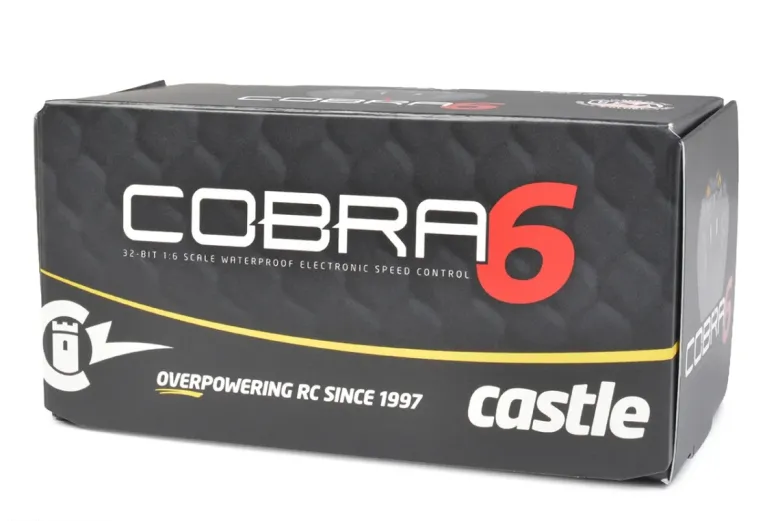 NEUCastle Creations 010-0184-02COBRA-6 Sensored-Sensorless Brushless Combo 2-8S 1650KV