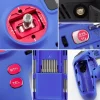 NEUHelloRadio HR1110V12 MAX 2,4GHz - ELRS LBT Fernsteuerung Mode 2 blau, rot