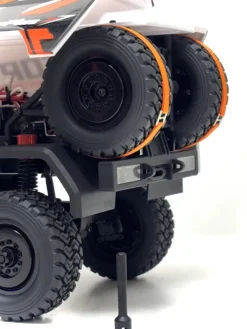 NEUHobby Plus HBP1810820-WH'DKR-4 Fortis' Rally Truck brushless 1:18 RTR - Orange/Weiß