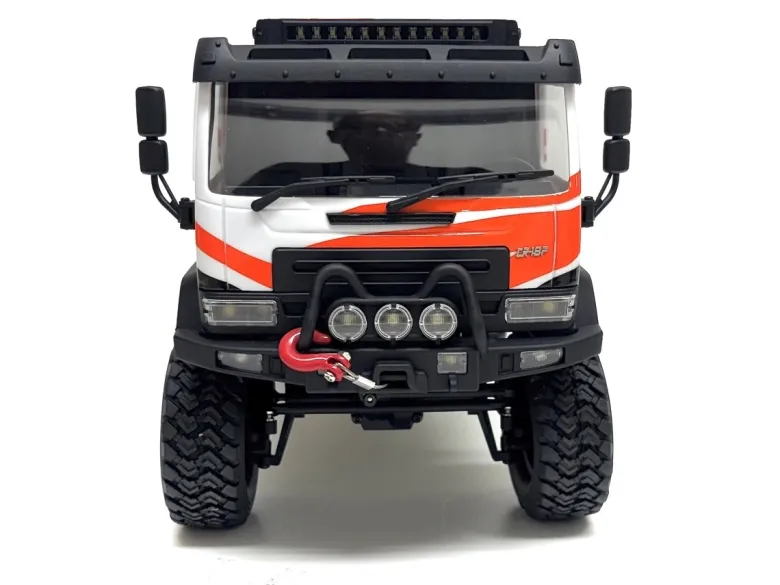 NEUHobby Plus HBP1810820-WH'DKR-4 Fortis' Rally Truck brushless 1:18 RTR - Orange/Weiß