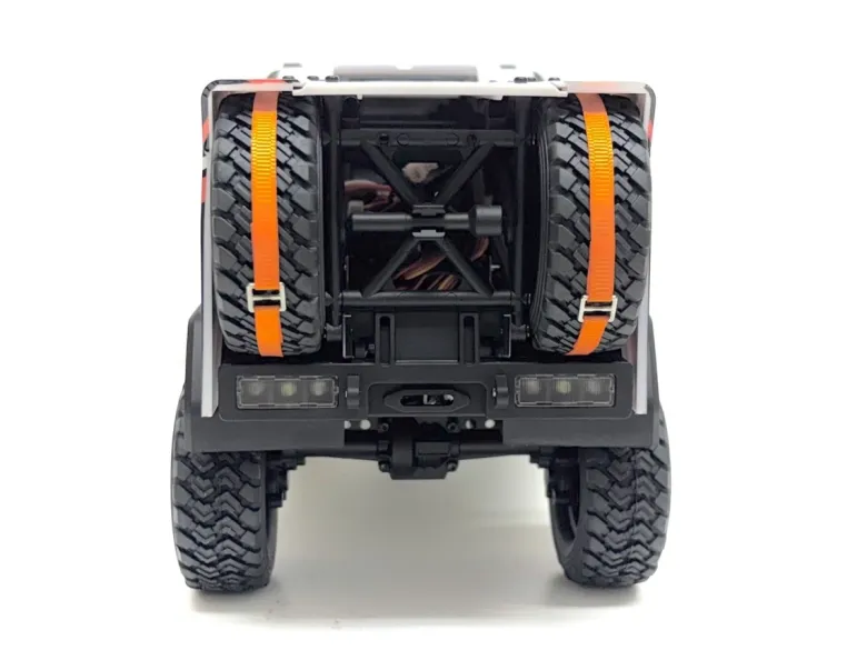 NEUHobby Plus HBP1810820-WH'DKR-4 Fortis' Rally Truck brushless 1:18 RTR - Orange/Weiß