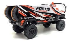 NEUHobby Plus HBP1810820-WH'DKR-4 Fortis' Rally Truck brushless 1:18 RTR - Orange/Weiß