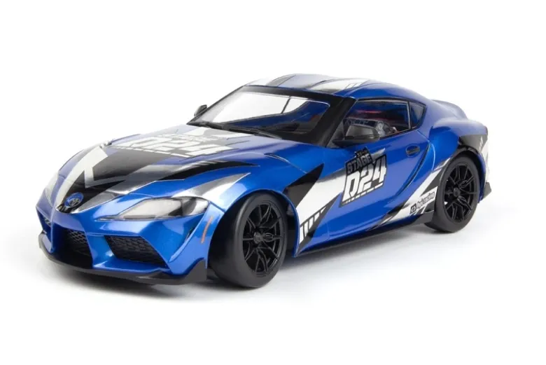 NEUHPI 161268Stage-D24 2024 Toyota GR Supra 2WD Drift Car 1:24 RTR blau