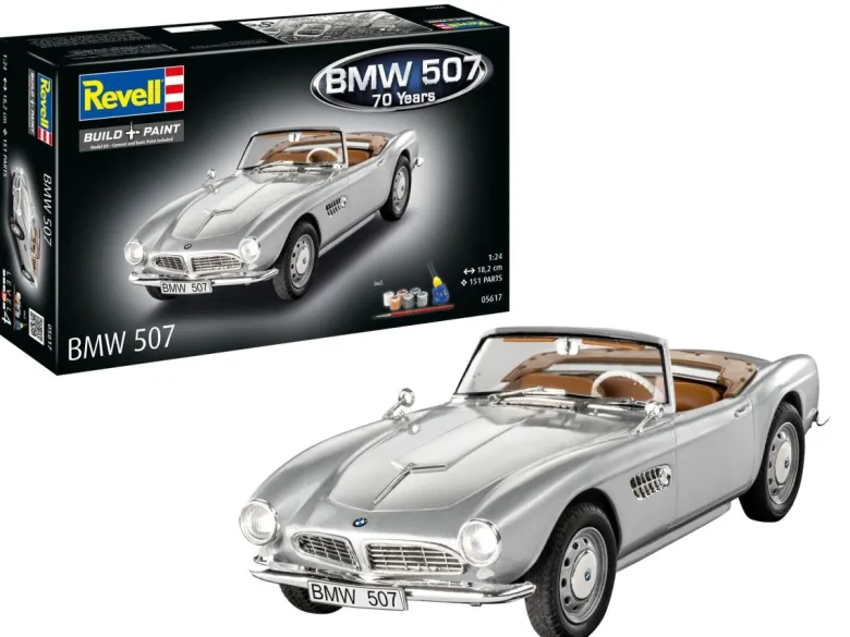 NEURevell 05617Geschenkset BMW 507 - '70 Years of BMW 507', Bausatz 1:24