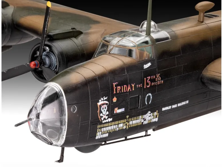 NEURevell 03756Handley Page Halifax B Mk.III, Modellbausatz 1:72