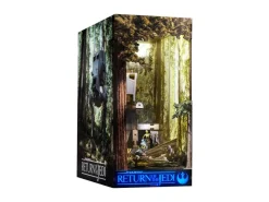 NEURevell 00546Tiny Adventures - Star Wars Battle of Endor Book Nook Miniaturwelt aus Holz zum zusammenbauen