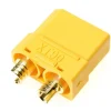 NEUREVTEC GF-1053-002XT-90H Stecker mit Kappe, vergoldet, 4 Stück