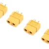 NEUREVTEC GF-1003-002XT-60 Stecker vergoldet, 4 Stück
