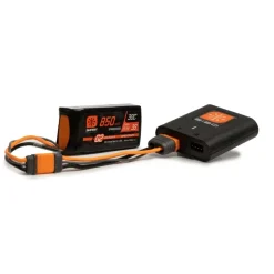 NEUSpektrum SPMXPSA100Smart Powerstage Air Bundle: 850mAh 3S G2 LiPo & S120 Lader