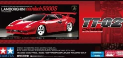 NEUTamiya 47527Lamborghini Countach 5000S TT-02 Bausatz 1:10 inkl. Regler Jetzt vorbestellen!