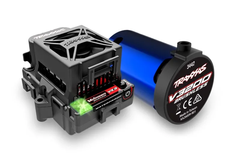 NEUTraxxas 68454-4-BLKSlash 1:10 4x4 Short-Course VX3 Brushless schwarz RTR