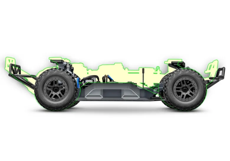 NEUTraxxas 68454-4-BLKSlash 1:10 4x4 Short-Course VX3 Brushless schwarz RTR