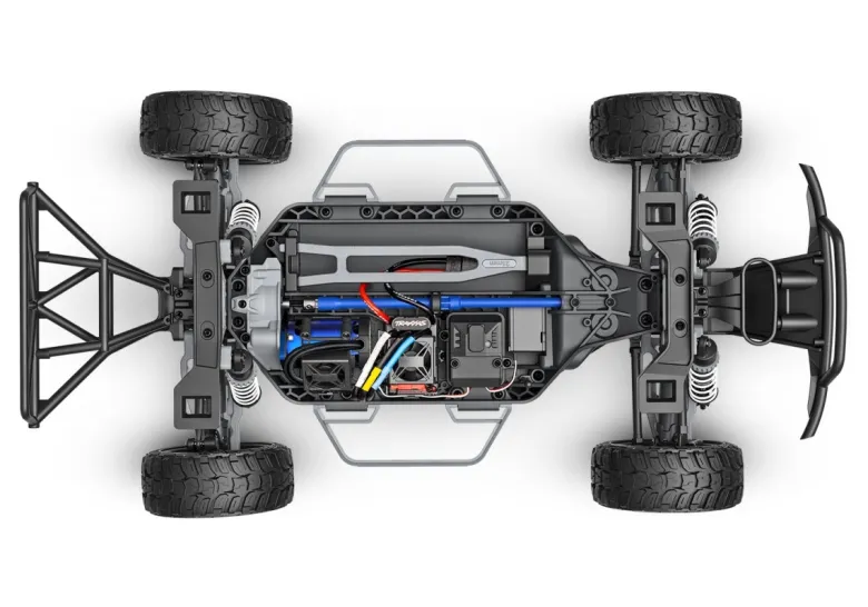 NEUTraxxas 68454-4-BLKSlash 1:10 4x4 Short-Course VX3 Brushless schwarz RTR