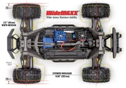 NEUTraxxas 89086-4-40THMAXX 4x4 40th-Edition 1:10 Monster-Truck RTR Brushless Jetzt vorbestellen!