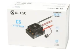 NEUXC ESC XC-C6Brushless Regler C6 G2 200A 3-8S Sensorless IP67 1:6 / 1:7