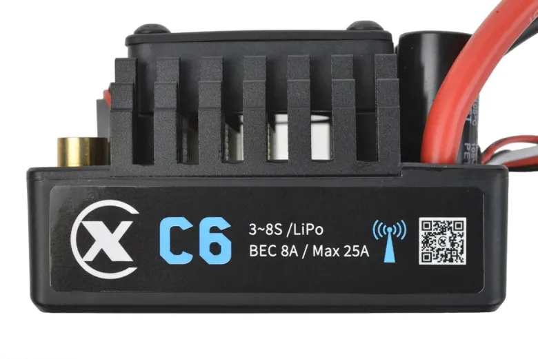 NEUXC ESC XC-C6Brushless Regler C6 G2 200A 3-8S Sensorless IP67 1:6 / 1:7
