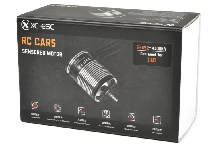 NEUXC ESC XC-E3652-4100Brushless Motor E3652 - 4100KV - 2-3S - Sensored - 1:10