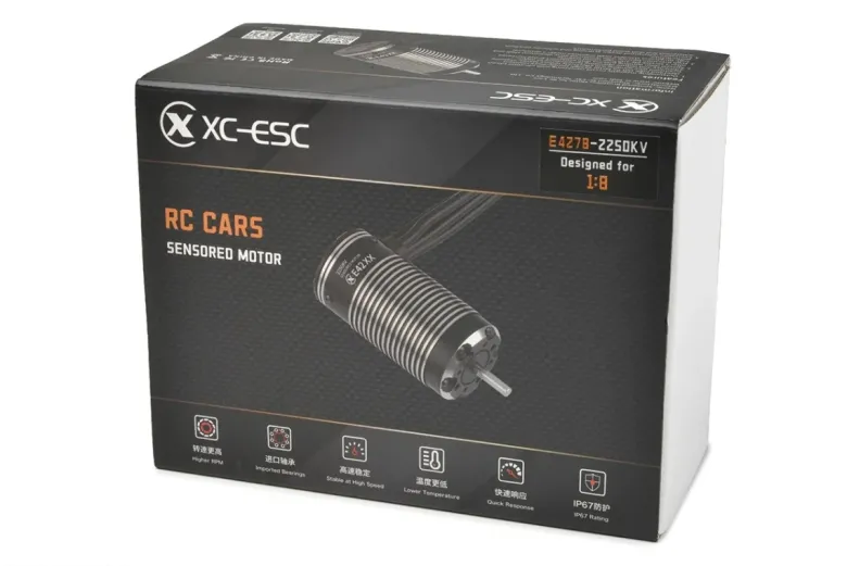 NEUXC ESC XC-E4278-2250Brushless Motor E4278- 2250KV - 3-6S - Sensored - 1:8