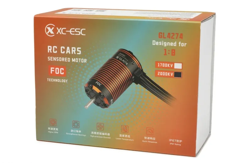 NEUXC ESC XC-GL4274-2000FOC Crawler Brushless Motor GL4274- 2000KV - 3-6S - Sensored