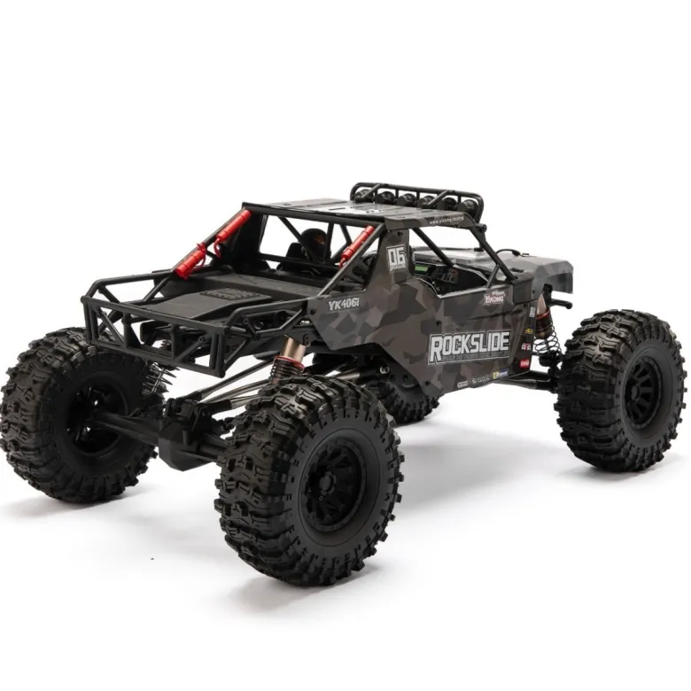 NEUYikong YK4061DRock Crawler Rock Slide 1:6 4WD Schwarz Brushless RTR