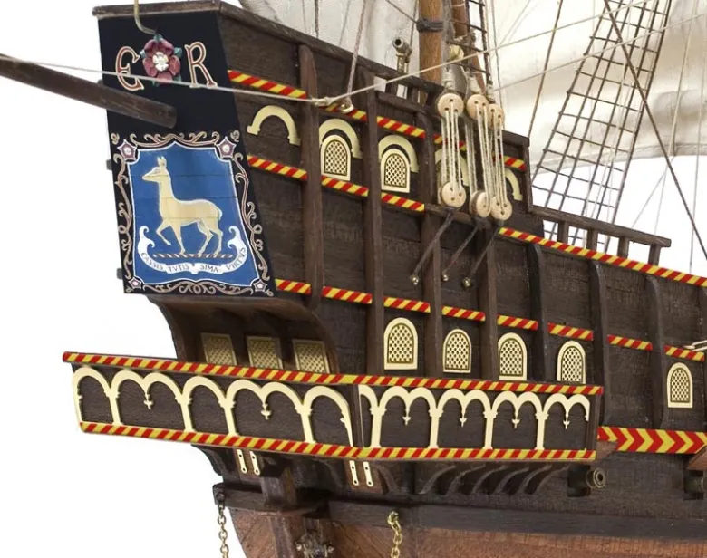 OcCre OC12003Golden Hind 1:85 Schiffsbausatz Holz