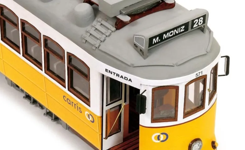 OcCre OC53005Lisboa Tram 1:24 Straßenbahn Bausatz