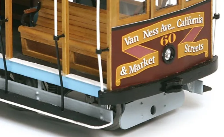 OcCre OC53007San Francisco Tram 1:24 Straßenbahn Bausatz