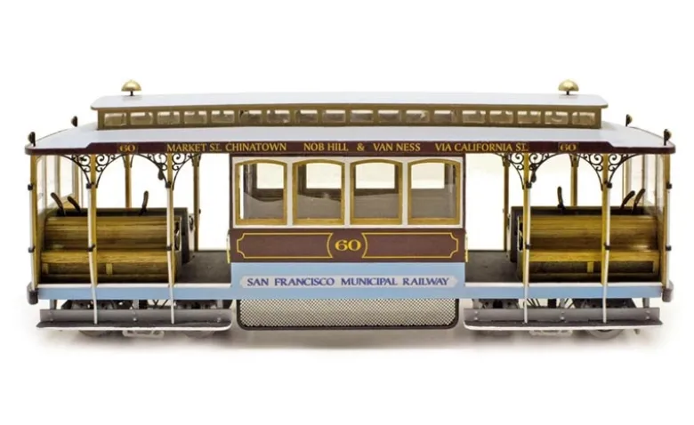 OcCre OC53007San Francisco Tram 1:24 Straßenbahn Bausatz
