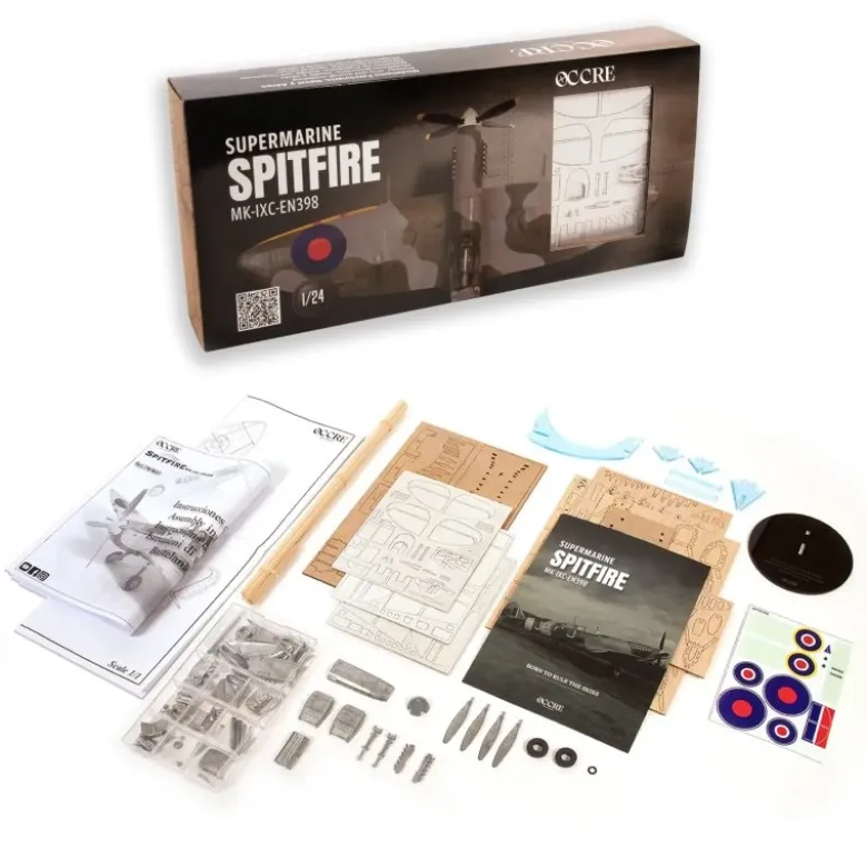 OcCre OC2WW01Spitfire MK.IXC.EN389 Modellbausatz 1:24