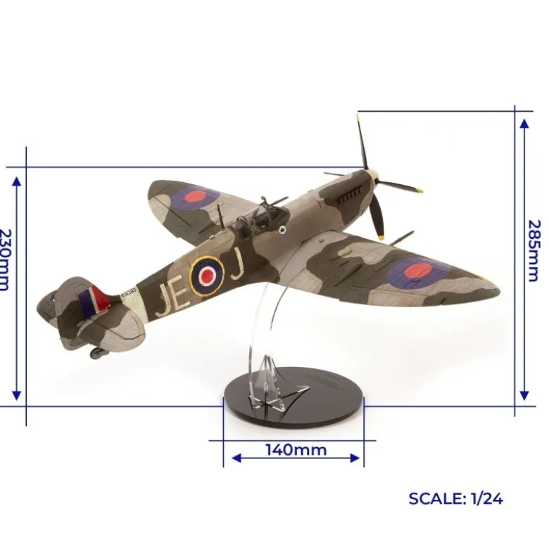 OcCre OC2WW01Spitfire MK.IXC.EN389 Modellbausatz 1:24