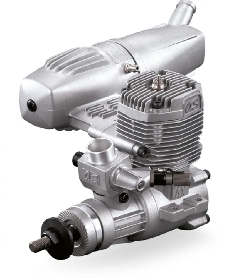 OS Engines OS1549046AX II Nitro Motor 7,45ccm mit Schalldämpfer