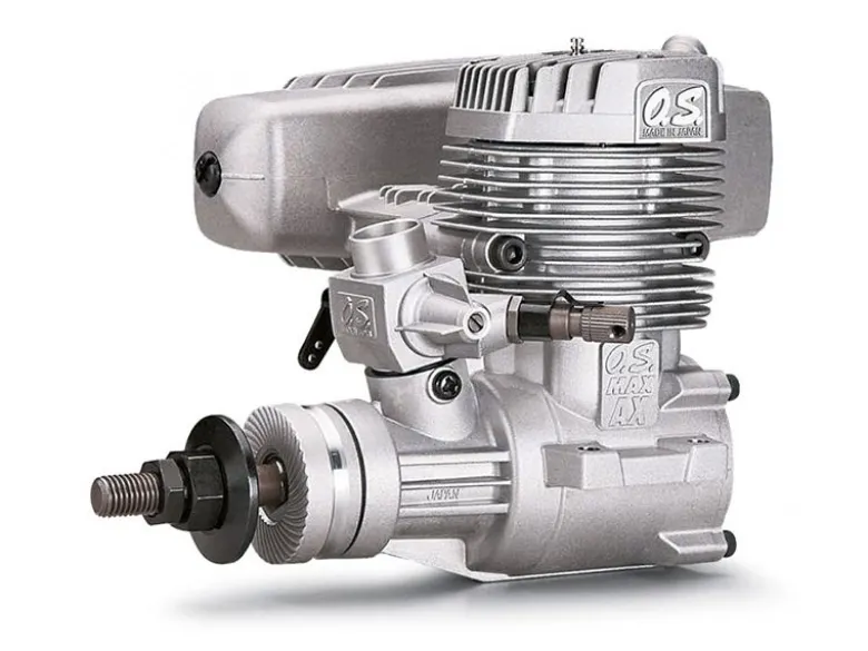 OS Engines OS17400MAX-75AX 12.29cc 2-Takt Flugzeugmotor mit Schalldämpfer
