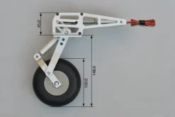 Phoenix Model GLER08elektrisches Einziehfahrwerk für Segler bis 8kg z.B. Ka8B