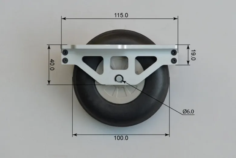 Phoenix Model GLER08elektrisches Einziehfahrwerk für Segler bis 8kg z.B. Ka8B