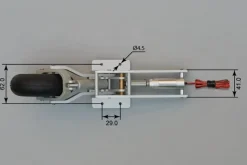 Phoenix Model GLER08elektrisches Einziehfahrwerk für Segler bis 8kg z.B. Ka8B