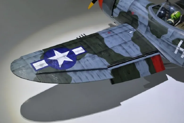 Phoenix Model PH217P47 Thunderbolt GP/EP 35-55CC SCALE 16% ARF - 201 cm