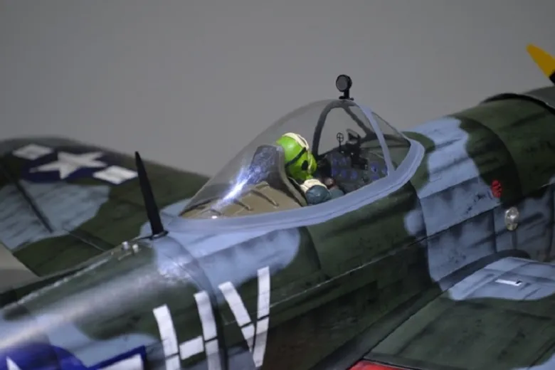 Phoenix Model PH217P47 Thunderbolt GP/EP 35-55CC SCALE 16% ARF - 201 cm