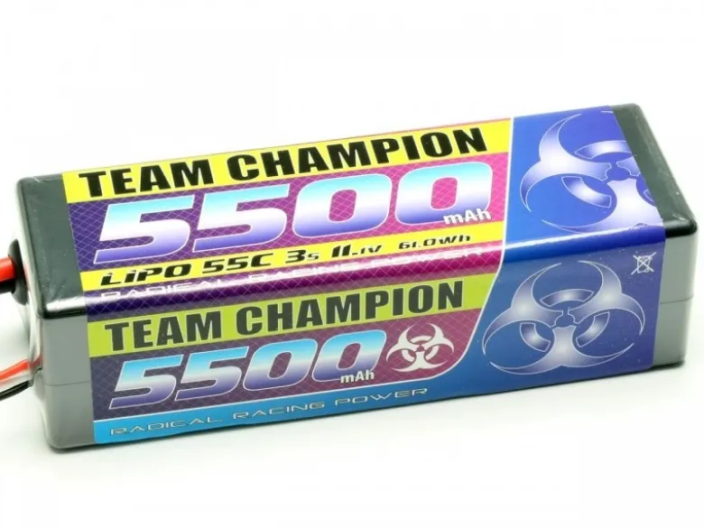 Pichler C4842LiPo Akku Team Champion 3S 5500mAh 55c 11,1V, T-Stecker