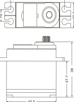 Pichler C4994MASTER Standard Digital Servo DS4020, 6kg