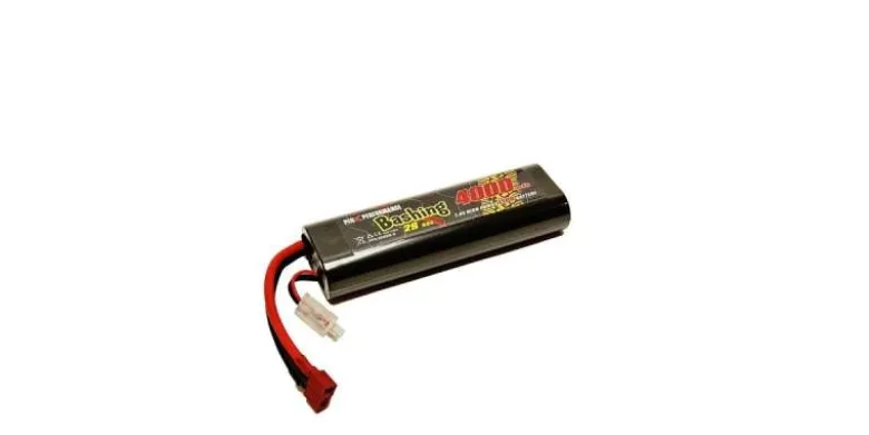 Pink Performance PP3-2S4000-DBashing LiPo 2S 7.4V-4000-50C (Deans) 240g, Hardcase
