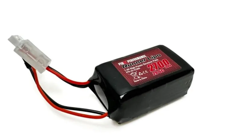 Pink Performance PP6-2S2700H-MP10Pink Runner Rx LiPo 2S 7,4V-2700 (JR) 54x32x31mm 97g - Hump