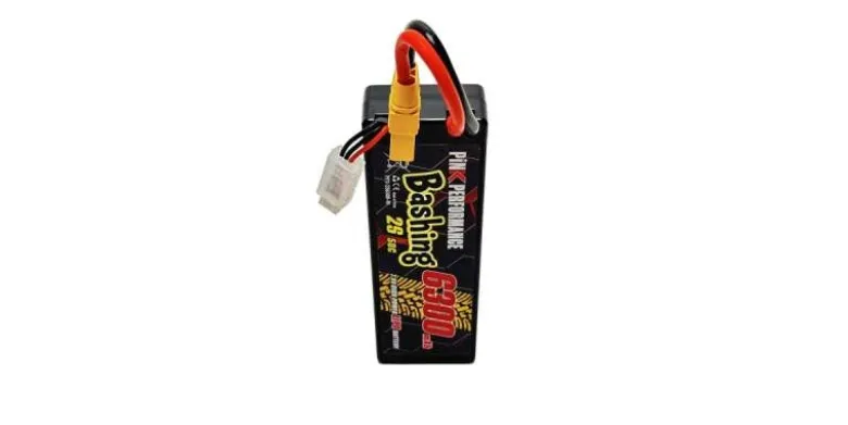 Pink Performance PP3-2S6300-MBashing LiPo 2S 7.4V - 6300mAH - 50C (Multi), Hardcase
