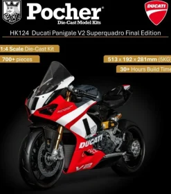 POCHER HK124Ducati Panigale - V2 Superquadro FinalEdition 1:4, Bausatz Neuheit - Jetzt vorbestellen!