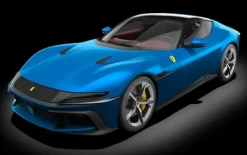 POCHER HK127Ferrari 12Cilindri - Blu Corsa, Bausatz 1:8 Neuheit - Jetzt vorbestellen!