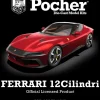 POCHER HK126Ferrari 12Cilindri - Rosso Imola, Bausatz 1:8 Neuheit - Jetzt vorbestellen!