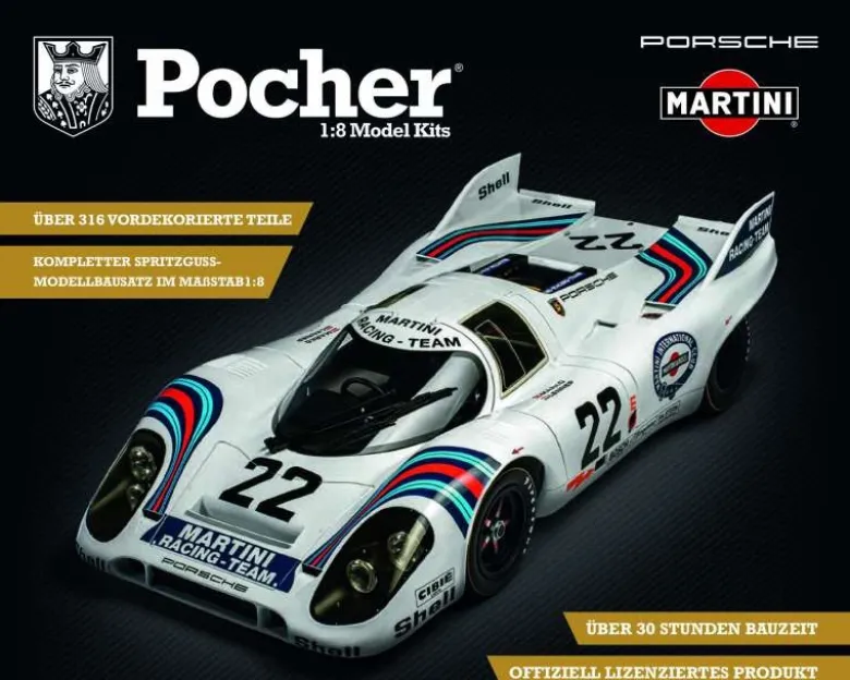 POCHER HK122Porsche 917K MARTINI Edition Bausatz 1:8