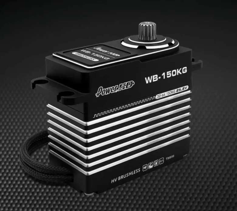 Power HD HD-WB150KGWB-150KG HV Brushless-Digitalservo 150kg/0,09s 25.2V