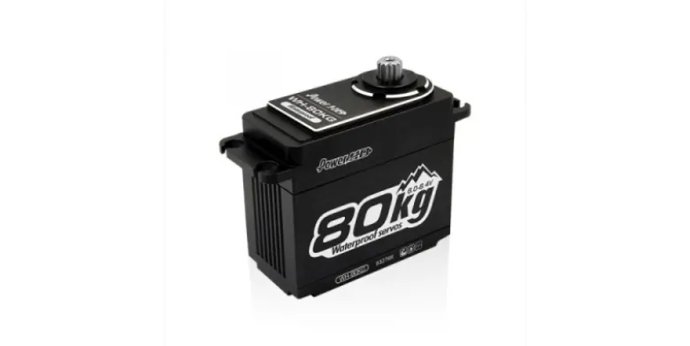 Power HD HD-WH80KGWH-80KG HV Digital Servo 80kg/0,17sek (8,4V) Jumboservo Version V1 2024 verstärktes Gehäuse
